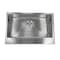 Nantucket Sinks Pro Series Single Bowl Undermount Stainless Steel Kitchen Sink with 9In. Apron Front EZApron33-9 - alternate 3